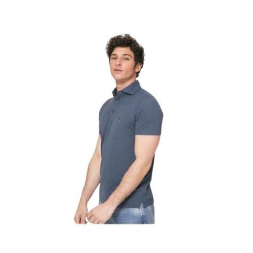 Poloshirt Gran Sasso , Blue , Heren