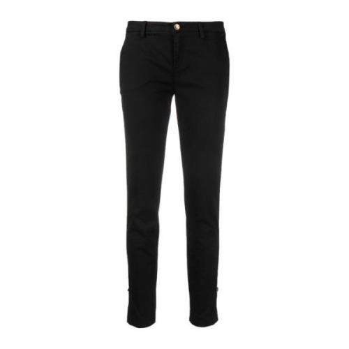 Slim-fit Broek met Hak Liu Jo , Black , Dames