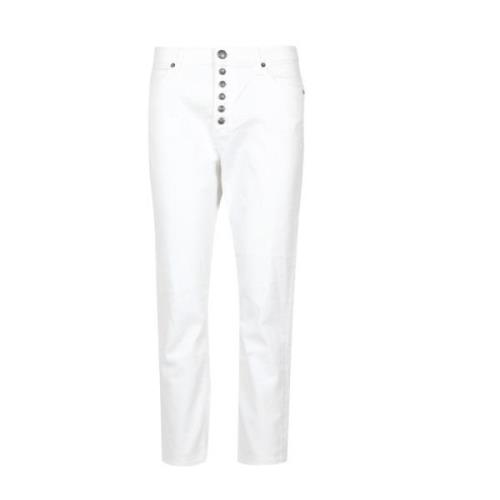 Slim-fit Jeans Roy Roger's , White , Dames