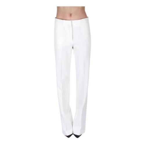 Wide Trousers Semicouture , White , Dames