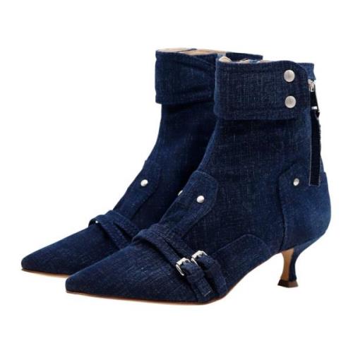Ankle Boots Strategia , Blue , Dames