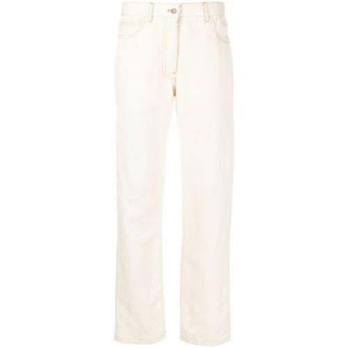 Straight Jeans Giuliva Heritage , Beige , Dames