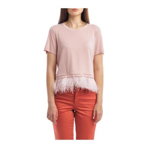 Kopermix Modieuze T-Shirt Dondup , Pink , Dames