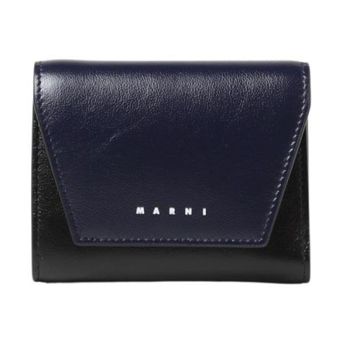 Herenportemonnee: Stijlvol en Praktisch Accessoire Marni , Blue , Here...