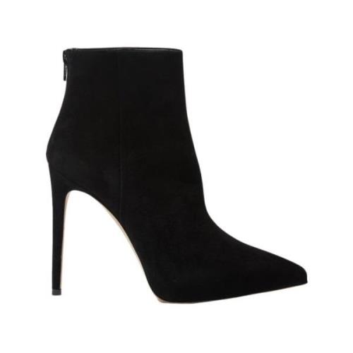 Fabi Laarzen - Zwarte Suède Ambachtelijke Booties Scarosso , Black , D...