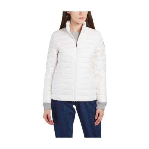 Gewatteerde Witte Donsjas Jott , White , Dames