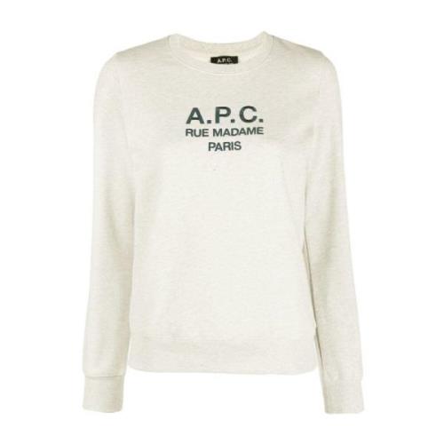 Sweatshirt A.p.c. , Beige , Dames
