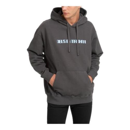 Gepatroneerde Logo Zak Tech Hoodie Deus Ex Machina , Gray , Heren