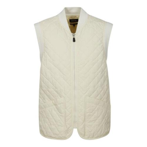 Gewatteerd vest met ritssluiting A.p.c. , Beige , Heren