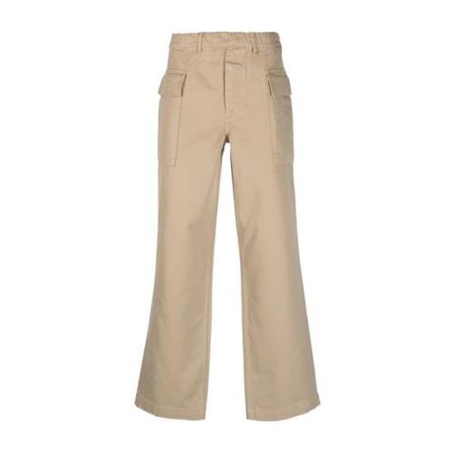 Wide Trousers Sunflower , Brown , Heren