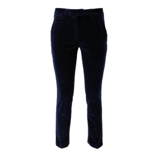 Slim Fit Broek Dondup , Blue , Dames