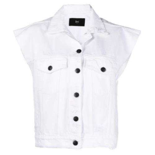 Shirts 3X1 , White , Dames