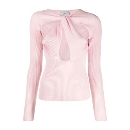 Top met lange mouwen Coperni , Pink , Dames