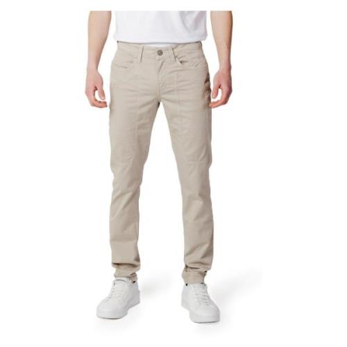 Slim-fit Trousers Jeckerson , Beige , Heren