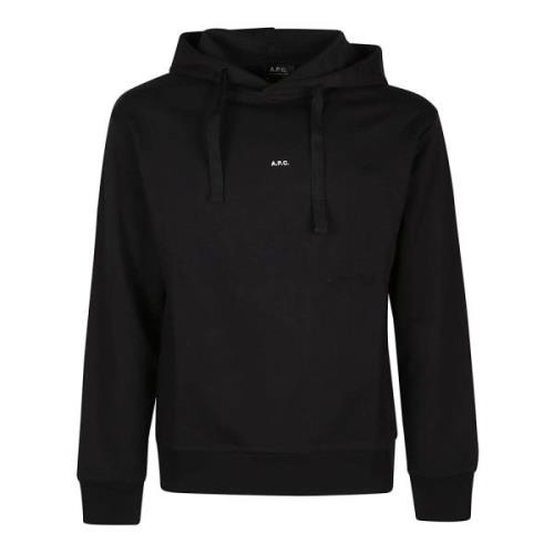 Hoodies A.p.c. , Black , Heren