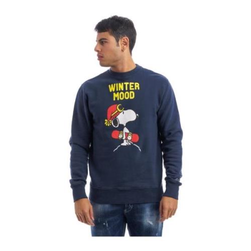 Sweatshirt MC2 Saint Barth , Blue , Heren