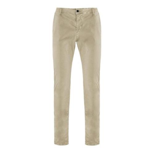 Slim Fit Chino Broek BomBoogie , Beige , Heren