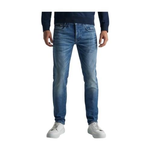 Blauwe Slim-fit Jeans Upgrade PME Legend , Blue , Heren