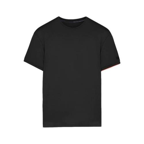 Heren Micro Piquet T-Shirt RRD , Black , Heren