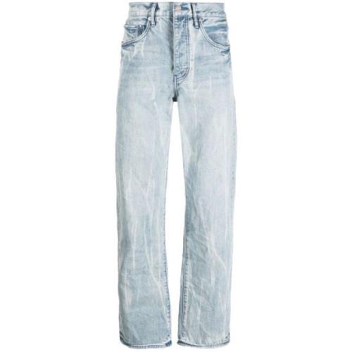 Straight Jeans Purple Brand , Blue , Heren