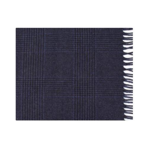 Winter Scarves Brioni , Blue , Heren