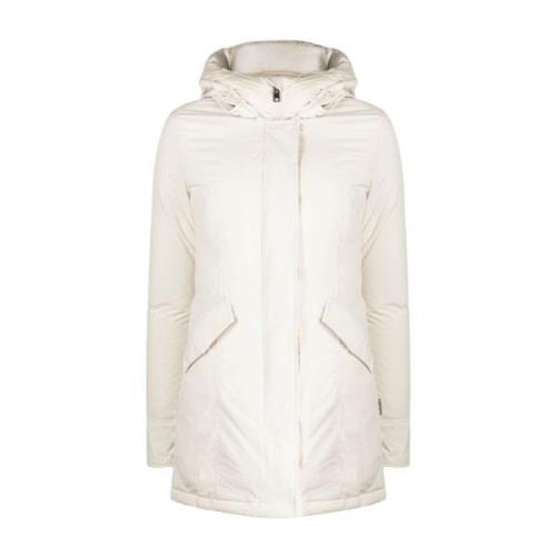 Luxe Arctic Parka in Milky Cream Woolrich , White , Dames
