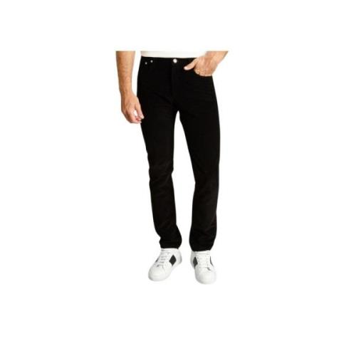 Trousers A.p.c. , Black , Heren