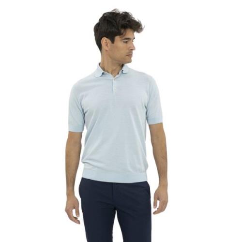 Polo Shirt Filippo De Laurentiis , Blue , Heren