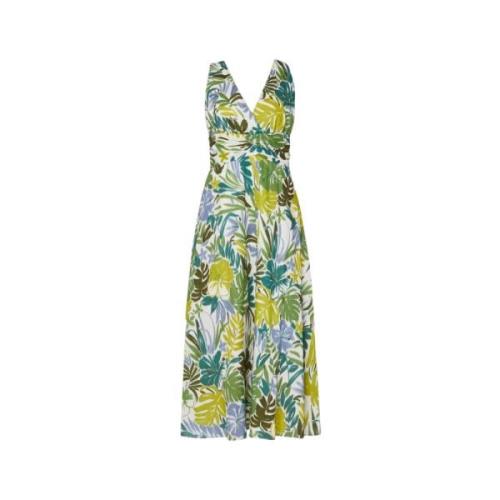 Midi Jurk van Hoge Kwaliteit Liu Jo , Green , Dames