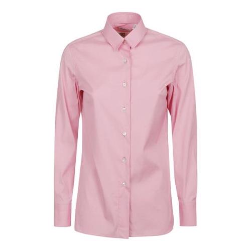 Alledaagse t-Overhemd Finamore , Pink , Heren