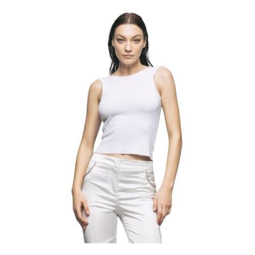 Mouwloze Top Gaëlle Paris , White , Dames