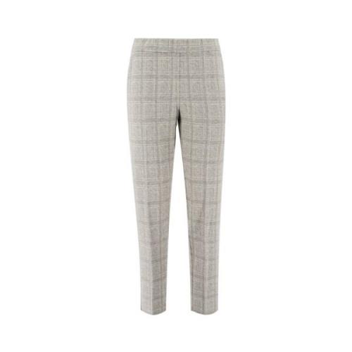 Slim-fit Trousers Le Tricot Perugia , Gray , Dames
