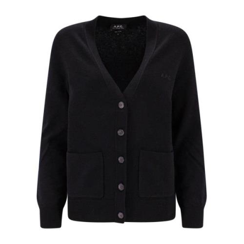 Cardigan A.p.c. , Black , Dames