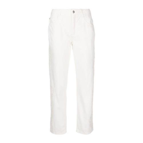 Straight Jeans Ermanno Scervino , White , Dames
