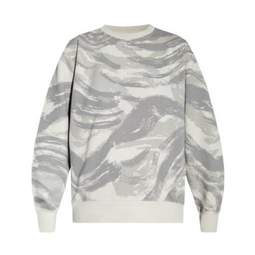 Sweatshirt Moncler , Gray , Dames