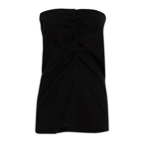 Sleeveless Tops Akep , Black , Dames