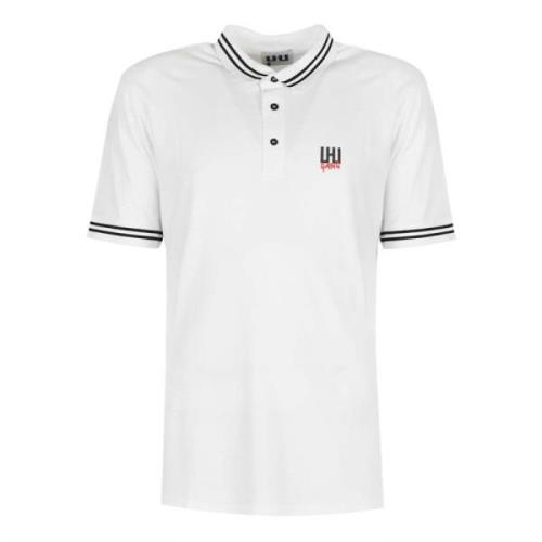 ; Lhu bende; Polo t-shirt Les Hommes , White , Heren