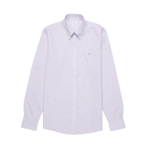 Shirts Brooks Brothers , Purple , Heren