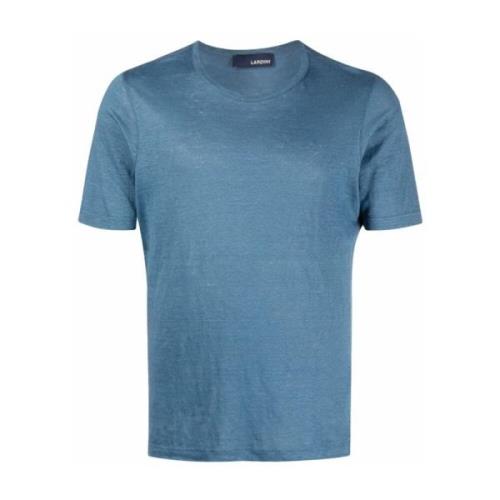 T-shirt Emltmc41 Lardini , Blue , Heren