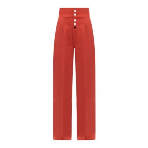 Trousers Made IN Tomboy , Orange , Dames