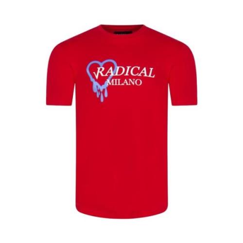 T-Shirt Lucio Milano | Red Radical , Red , Heren