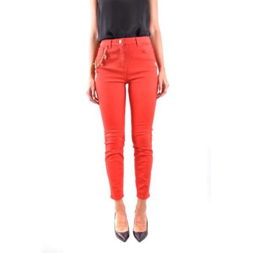 Skinny Jeans Elisabetta Franchi , Red , Dames