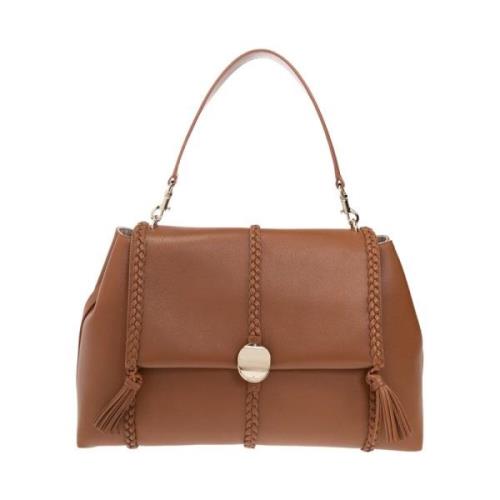 ‘Penelope Large’ schoudertas Chloé , Brown , Dames