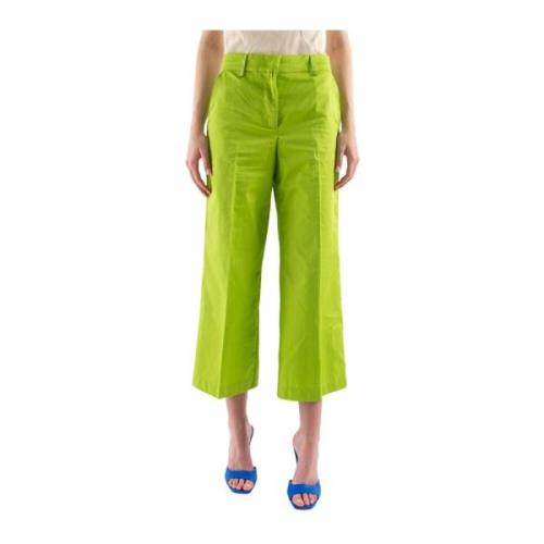 Op1Mr025 Casual broek Kaos , Green , Dames