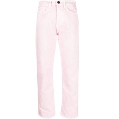 Straight Jeans 3X1 , Pink , Dames