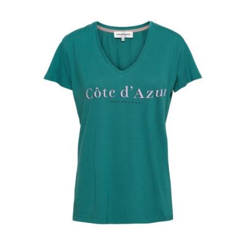 T-shirt &Co Woman , Green , Dames