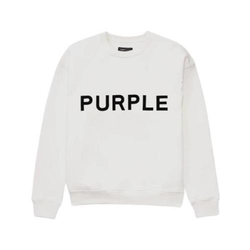 Sweatshirt Purple Brand , White , Heren