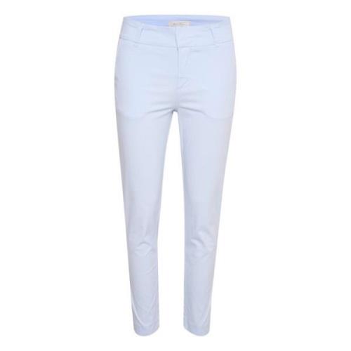 Pijlbeen Chino`s in Lichtblauw Part Two , Blue , Dames