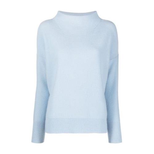 Tide Gekookte Trechterhals Pullover Vince , Blue , Dames