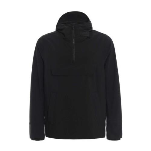 Zwarte Tech Anorak Jas Woolrich , Black , Heren